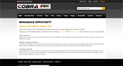 Desktop Screenshot of cobra-tek.com